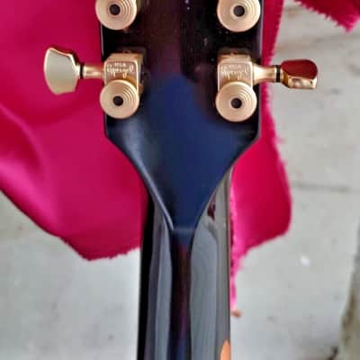 Gibson Les Paul Studio 2001 - wine sunburst red flame maple image 4