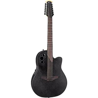 Ovation 2058TX-5 Pro Series Elite TX Deep Contour Solid A-Grade Sitka-Spruce Top 12-String Acoustic-Electric Guitar w/ABS Deluxe Case image 10