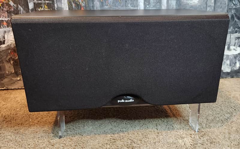 Polk Polk CS400i Center channel speaker 2003 - Black image 1