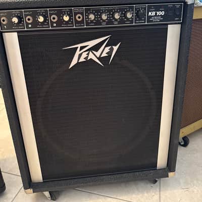 Peavey KB300 BW 300-Watt 1x15" Keyboard Amplification System with Horn 1980s - Black image 1