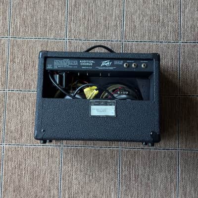 Peavey Audition Chorus 10-Watt 2x6" Stereo Guitar Combo 1980s - Black image 3