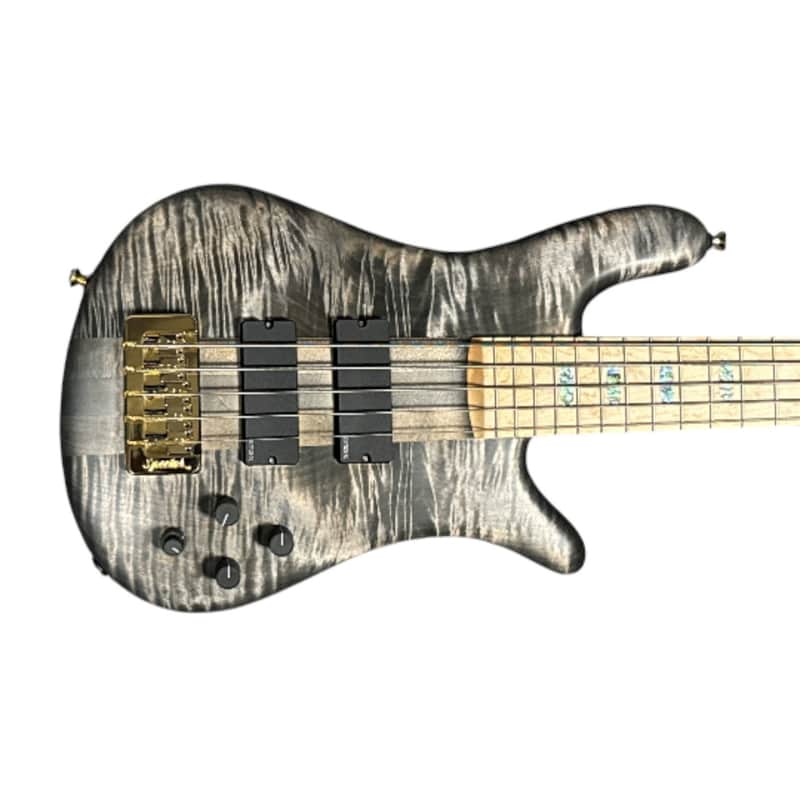 Spector USA NS-5XL, Super Faded Black Oil w/ BEM and Haz-Lab Preamp 9.5 LBS*IN STOCK image 1