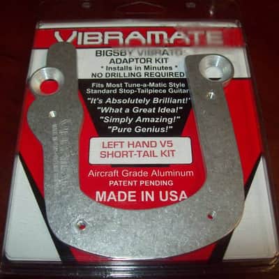 Vibramate V5 Quick Mount Kit for Bigsby B5 SHORT, LEFTY LEFT-HANDED