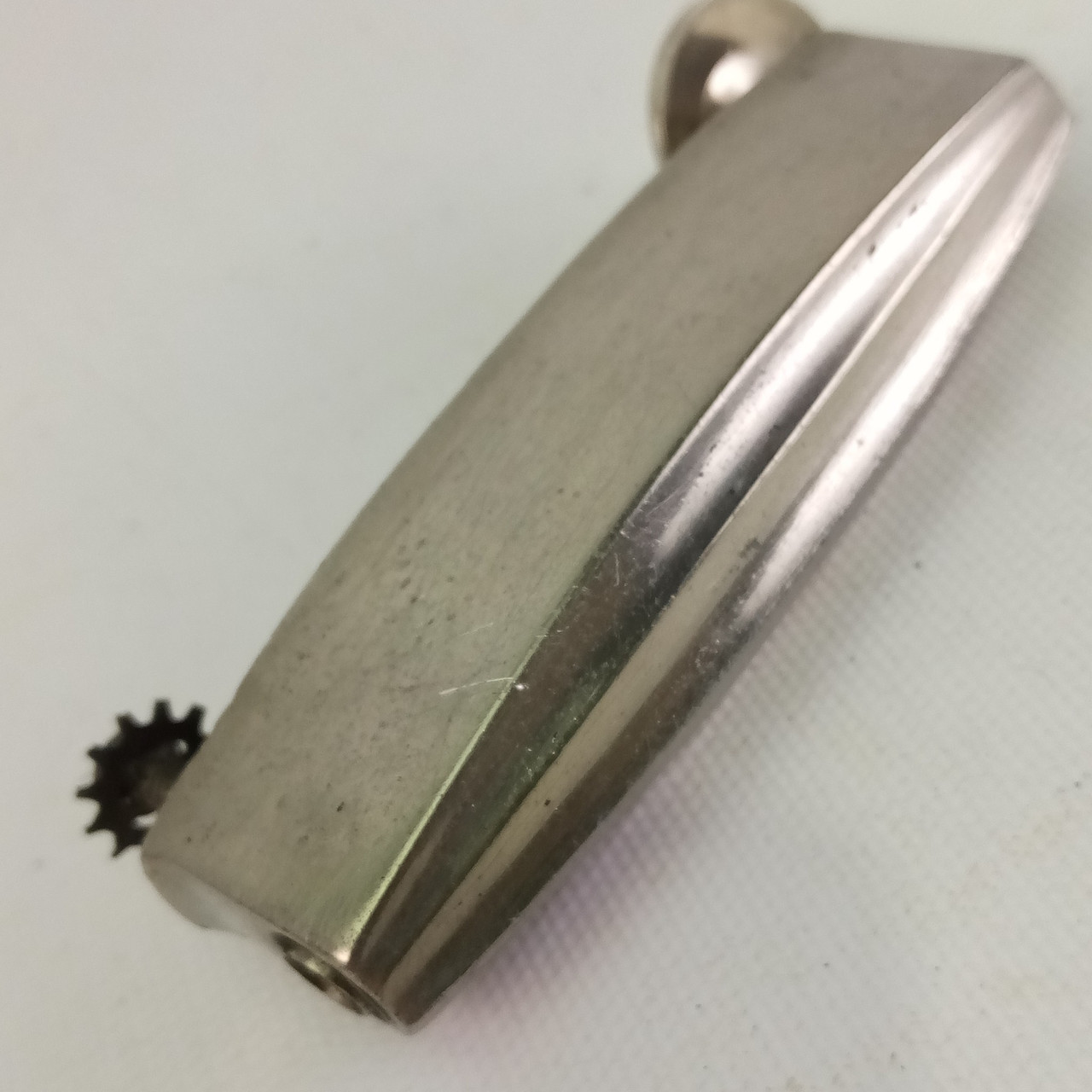 Slingerland Large Cigar/Streamline 1+Bass Drum Lugs Radio King Nickel Vintage40s — main photograph