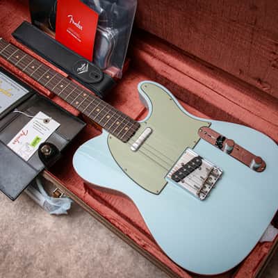 FENDER USA Custom Shop 60's Flamethrower Telecaster Custom NOS "Sonic Blue" (2025) image 1