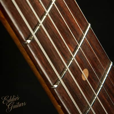 2023 - Fender Custom Shop Eddie's Guitars Exclusive Dealer Select Roasted 1963 Stratocaster Heavy Relic - Chartreuse Sparkle #XN15600 image 8