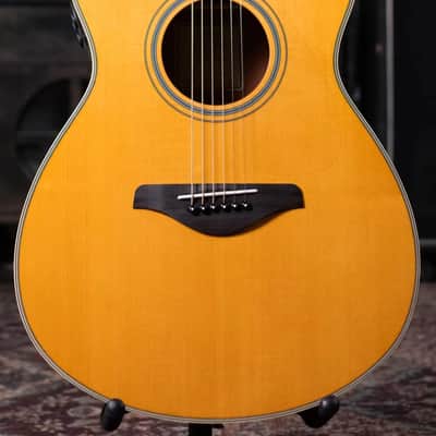 Yamaha FSC-TA TransAcoustic/Electric - Vintage Tint image 3