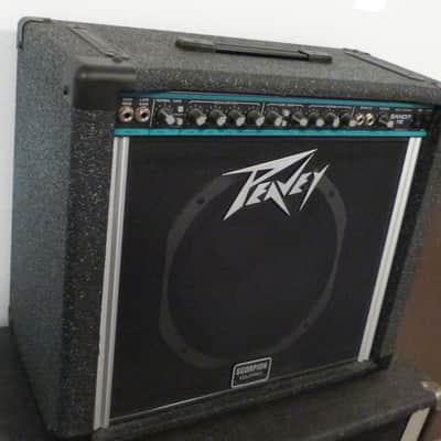 Peavey Solo Series Bandit 112 1992 Teal Stripe image 3