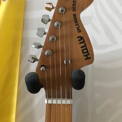 Vintage Holly Splendor Series Stratocaster MIJ Japan 70s Black