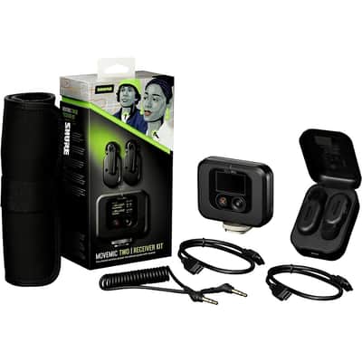 Shure MoveMic Kit Two-Channel Wireless Lavalier Microphone System With MoveMic Receiver Regular image 7