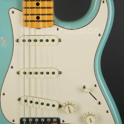 Fender Custom Shop Postmodern Stratocaster Maple Aged 2018 - Daphne Blue (COD 2054UG) image 4