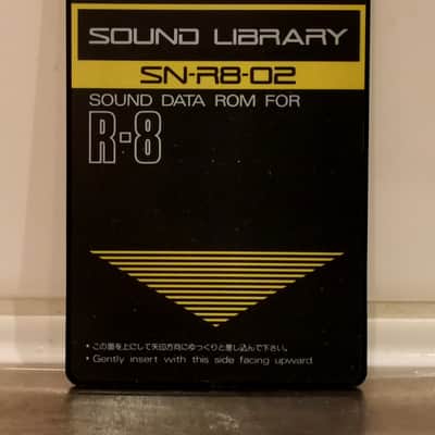 Roland SN-R8-02 Jazz Brush 1990s - Black