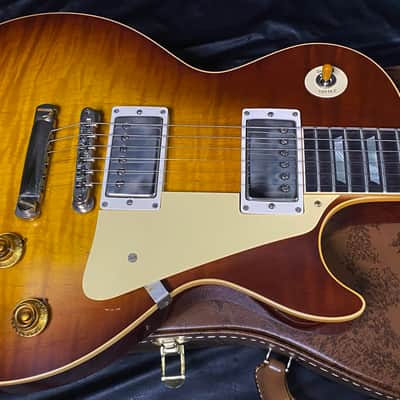 MINT! Gibson Custom Shop '59 Les Paul Standard Reissue VOS Iced Tea Finish - Original Case - Box - All Paperwork image 2