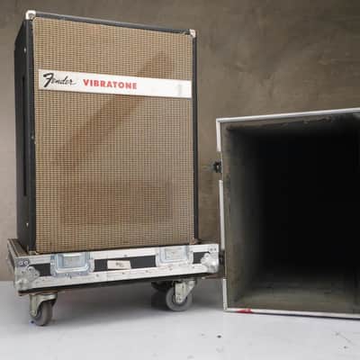 Fender Vibratone Model SPKV 1110 Rotating Leslie Speaker w/ Case #59018 image 20