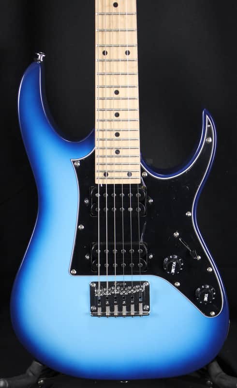 Ibanez miKro GRGM21M Short Scale 22.2" Electric Guitar Blue Burst image 1