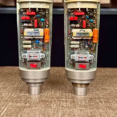 Vintage Neumann U 87 Condenser Microphone Stereo Pair. Close SN. Great Shape U87 1982 Z 48 Shock Mount image 16