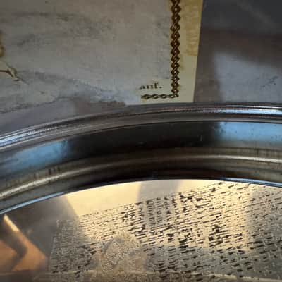 PowerTone 5x14" 8-Lug Brass Snare Drum with "Beavertail" Lugs image 13