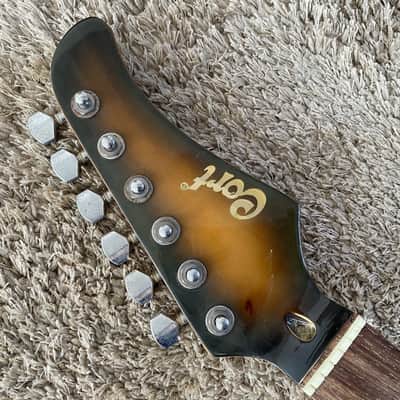 Cort HSS Electric Guitar, Tiger Maple Top Basswood Body, Maple Neck, Rosewood Fingerboard image 13