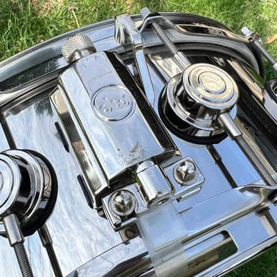 DW Collector's Series Stainless Steel 5.5x14" Snare Drum w/ Nickel Hardware image 14