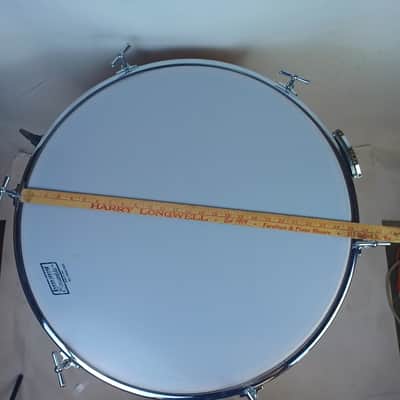 *Ludwig 25" #880 Single Screw Machine Timpani Copper Kettle Drum 3-Legs Portable image 10