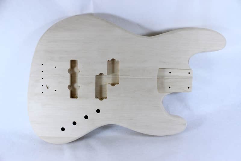 Replacement Unfinished Basswood PJ Jazz Bass guitar body - fits fender necks - JZRE004 image 1