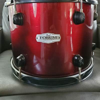 PEARL FORUM 12X9 rack tom WINE RED image 1