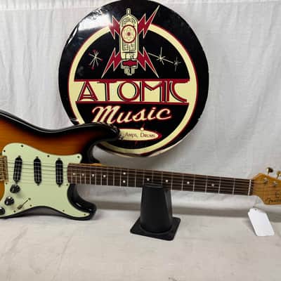 Fender USA SRV Stevie Ray Vaughan Signature Stratocaster Guitar with DiMarzio Hot Rails pickups + Case 1994 - 3-Color Sunburst / Pau Ferro fingerboard image 1