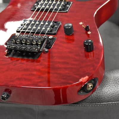 Ibanez RG 320 QS - 2000 Red Wave gloss with Floyd Rose image 23