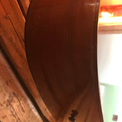 1966-71 Yamaha FG-180 Red Label Jumbo Dreadnought Acoustic Guitar Neck Reset MIJ image 16