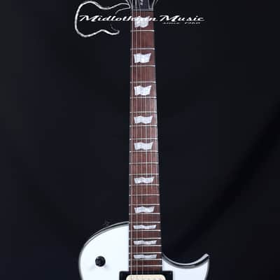 ESP - LTD - Eclipse EC-256 - 6-String Electric Guitar - Snow White w/Mods USED image 3