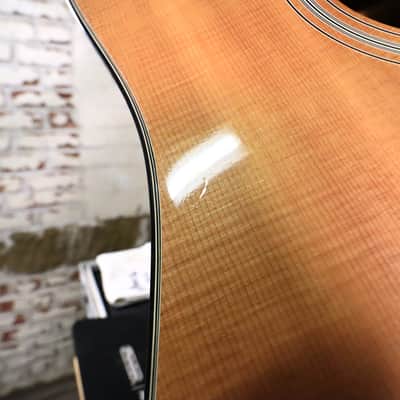 1980's Takamine & Co F-340S Solid Back Acoustic Guitar Japan MIJ image 22