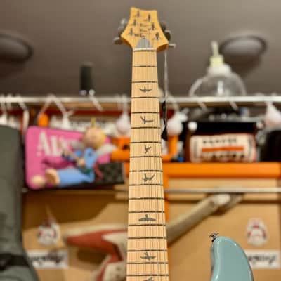 PRS LEFTY STONE BLUE MAPLE  SILVER SKY John Mayer Signature Super Limited image 7