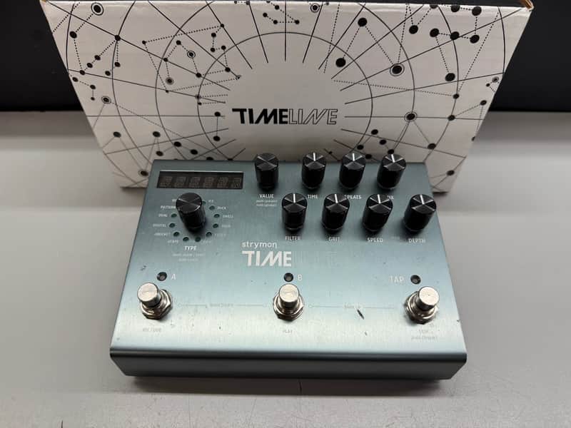 Strymon TimeLine Delay With Box 2011 - Present - Silver image 1