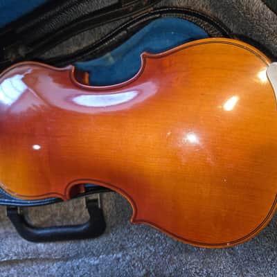 Suzuki No. 220 1/4 Violin, Japan 1986, with Bow & Case. Very Good Condition image 9