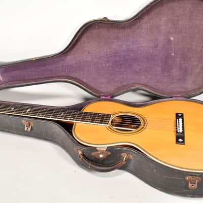 1931 Larson Brothers Prarie State 425 Natural Acoustic Parlor Guitar w/OHSC image 2