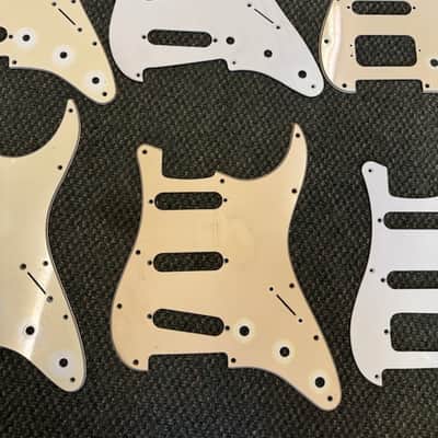 Stack of strat pickguards (9 Pieces) image 5