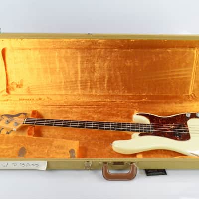 Fender 1962 Precision Bass Relic Olympic White Justin Meldal-Johnsen #32892 image 3