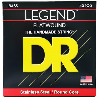 Legend Polished Flatwound Medium 45-105 DR Strings image 2