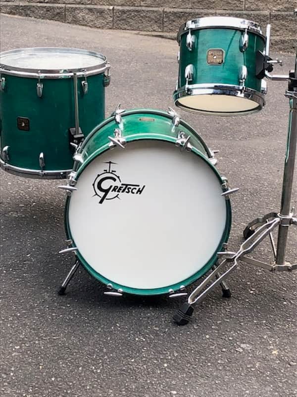 Gretsch Drums 1982 - Caribbean blue Lacquer Jazz sized image 1