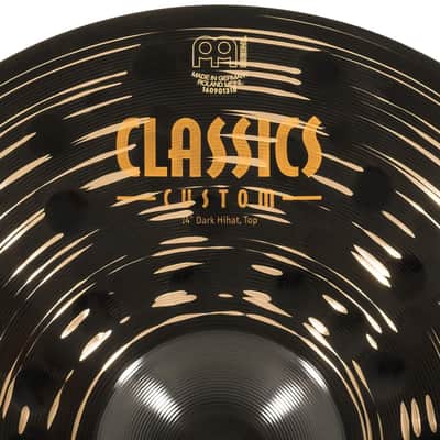 Meinl Cymbals CCD141620 Classics Custom Dark Cymbal Box Set with 14" Hihat, 16" Crash, & 20" Ride image 5