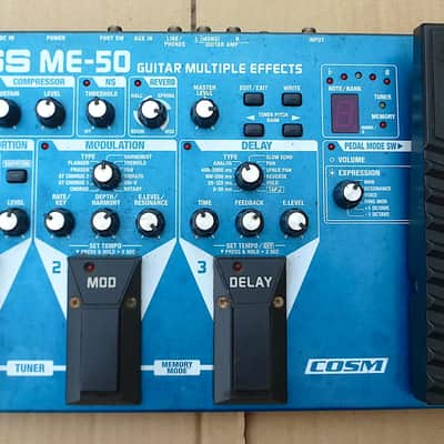 Pedalera Fx BOSS ME-50 Guitar Multiple Effects image 3