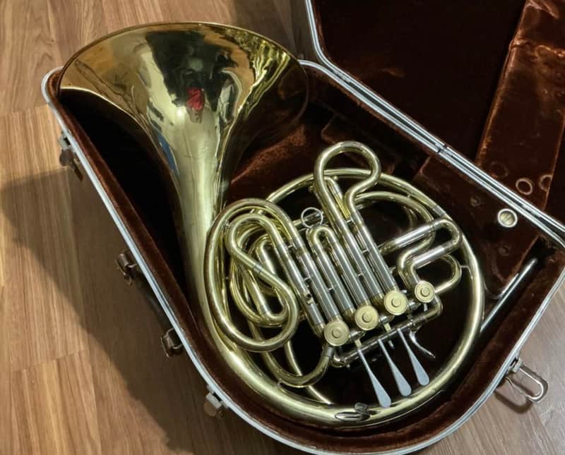 1960s F.E. Olds & Son O-99 Professional F/B♭ Geyer double horn image 1