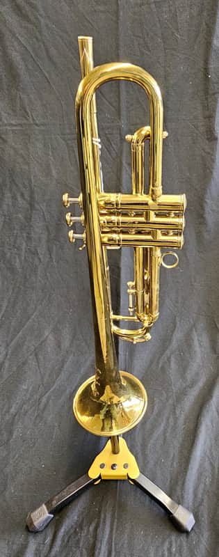 Besson Brevete Bb Trumpet 1910 - lacquer image 1