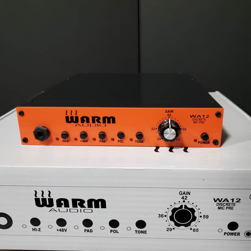 Warm Audio WA12 Discrete Mic Pre 2012 - 2018 - Orange image 1