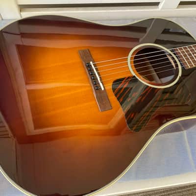 2018 Farida Old Town Series OT-65XW, 1 3/4” nut, Slope Shoulder Dreadnought, all solid woods, TKL Case, Video! image 2