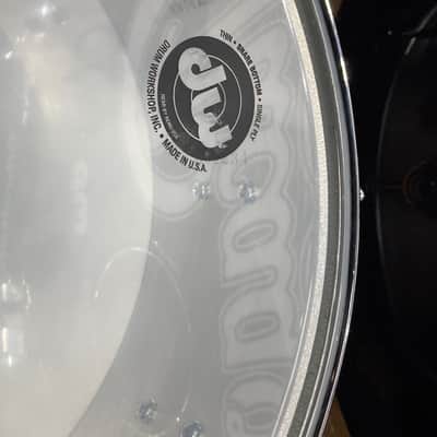 Tris Imboden's, Chicago, DW - Collector's 5x14" 3MM Aluminum Shell Snare Drum SIGNED! 2003 image 17