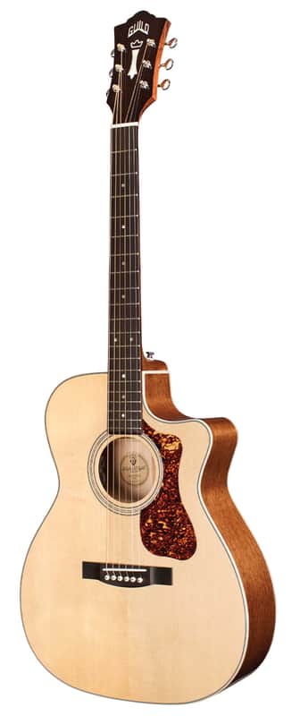 Guild OM-140CE Acoustic/Electric Guitar Natural w/ Gigbag image 1