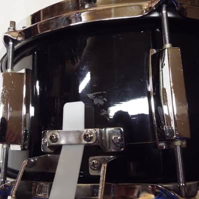 yamaha tour custom 1987 sd 086 black 14 x 6.5 snare drum made in japan image 7