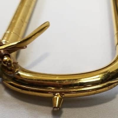 Indiana Music Co Professional trombone, USA, with case and mouthpiece, Very Good Condition image 10
