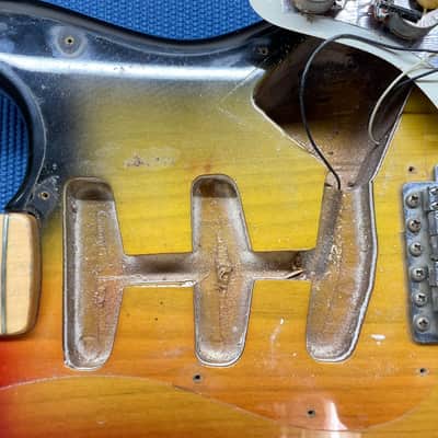 1972 Fender Stratocaster Sunburst Vintage Guitar w/OHSC image 11